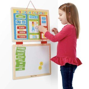 Melissa & Doug My First Daily Magnetic Activities Calendar For Kids